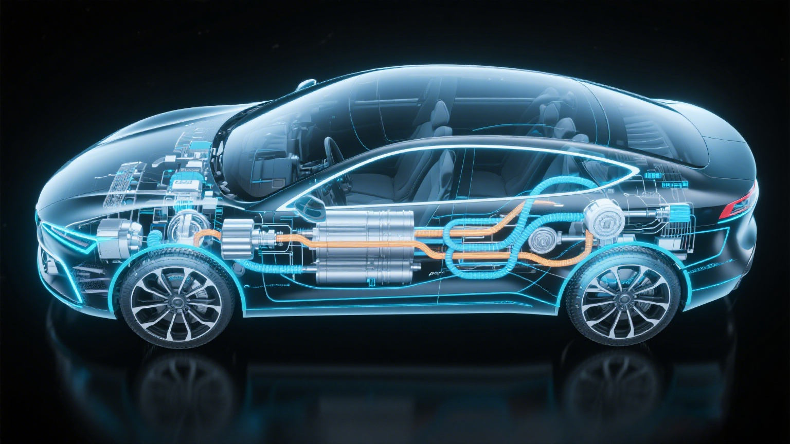 新能源汽车结构图